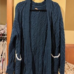 Free people long cardigan size xs